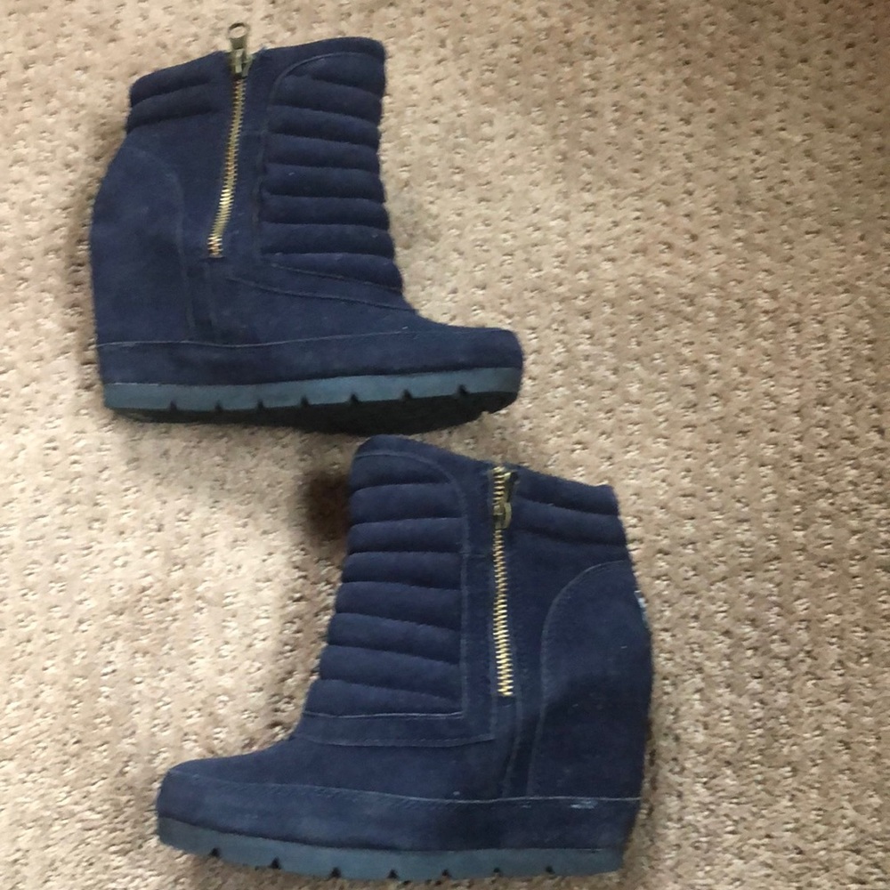 Rocket Dog Wedge Heel Boots (NWOT)